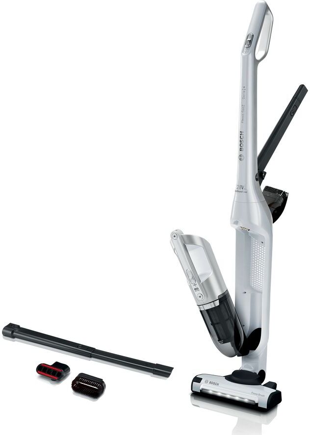 Bosch Serie 4 Flexxo ProHome BBH3280GB Cordless Vacuum Cleaner - White, White