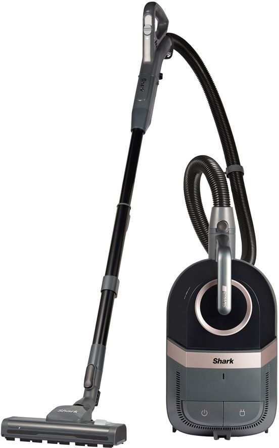 SHARK CV100UKT Cylinder Bagless Vacuum Cleaner - Grey &amp; Black, Grey