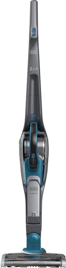 Black & Decker SVJ520BFS-GB Cordless Vacuum Cleaner - Titanium &amp; Deep Blue Ocean, Black