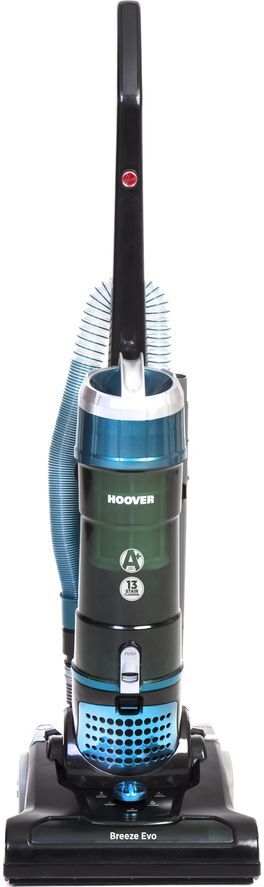 Hoover Breeze Evo TH31BO01 Upright Bagless Vacuum Cleaner - Black &amp; Turquoise, Black