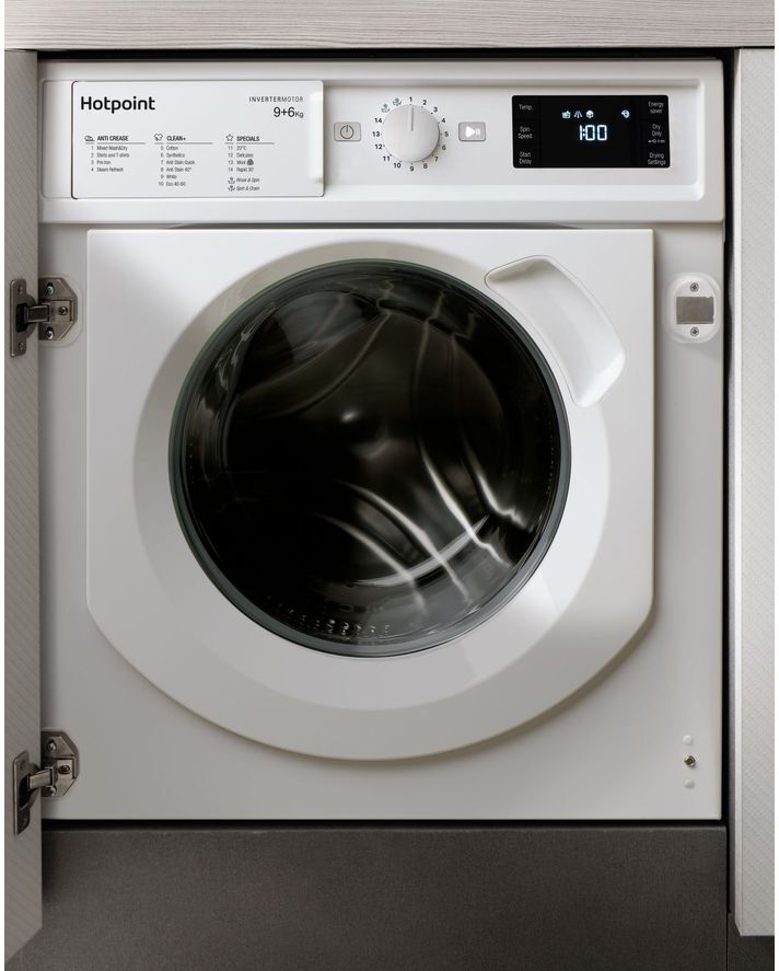 Hotpoint BI WDHG 961484 Integrated 9 kg Washer Dryer