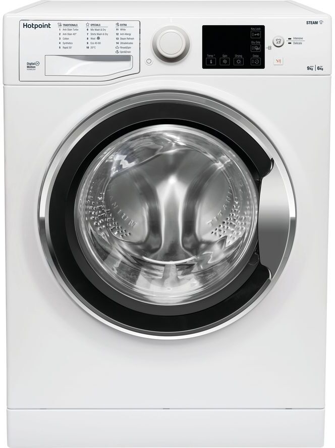 Hotpoint Core RDGR 9662 WS UK N 9 kg Washer Dryer - White, White