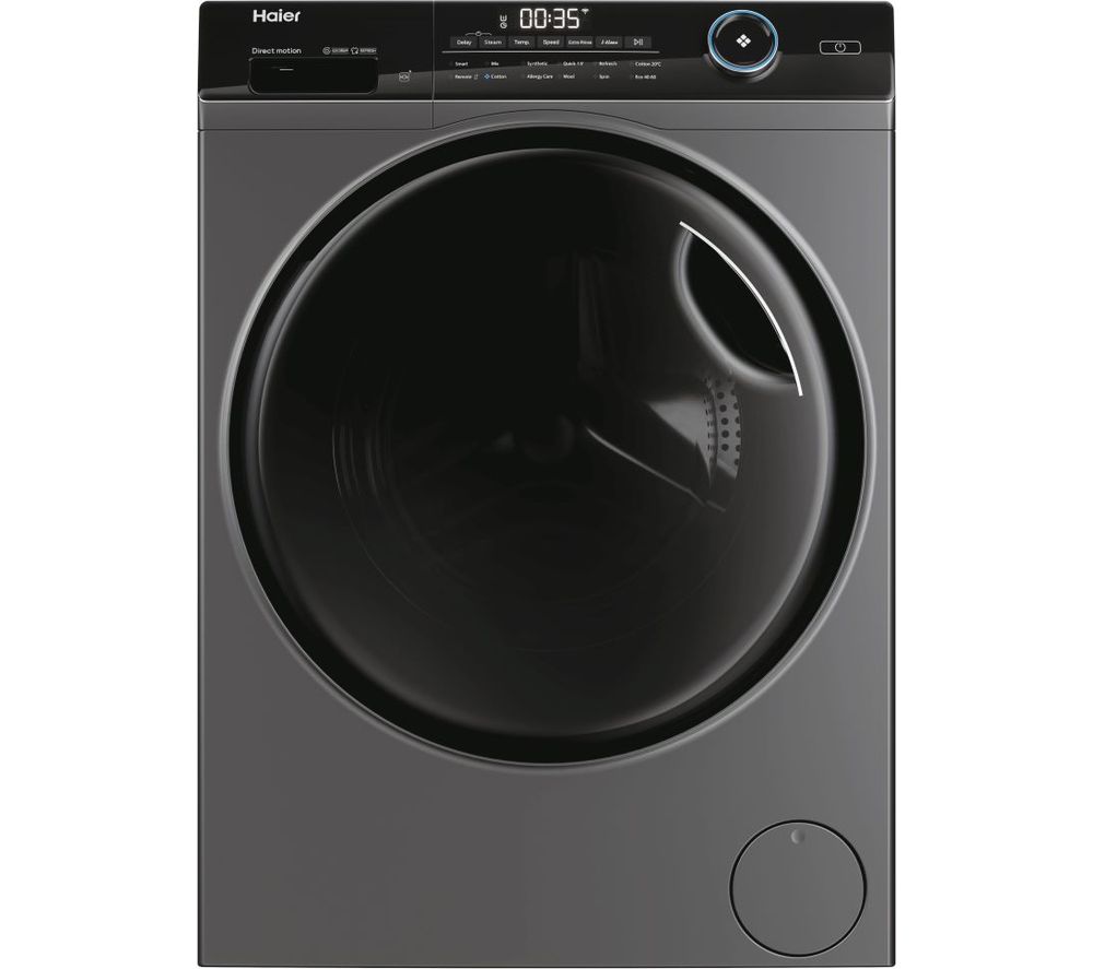 HAIER I-Pro Series 5 HW90-B14959S8U1 WiFi-enabled 9 kg 1400 rpm Washing Machine - Anthracite, Anthracite