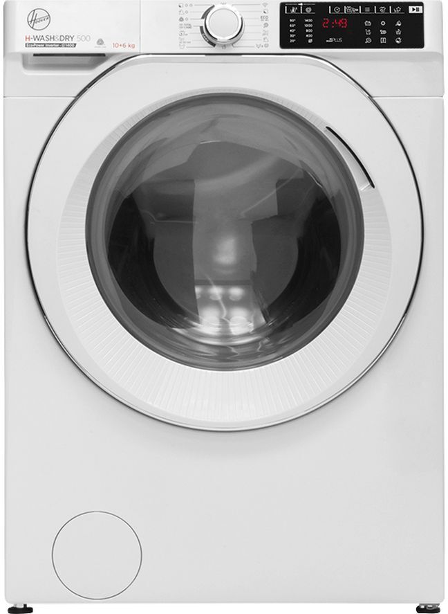 Hoover H-Wash 500 HDB 4106AMC WiFi-enabled 10 kg Washer Dryer - White, White