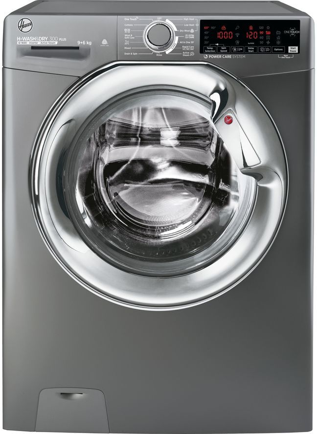 Hoover H-Wash 300 H3DS696TAMCGE NFC 9 kg Washer Dryer - Graphite, Graphite