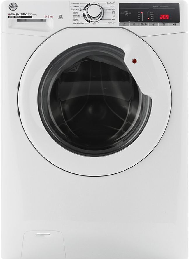 Hoover H-Wash 300 H3D 485TE NFC 8 kg Washer Dryer - White, White