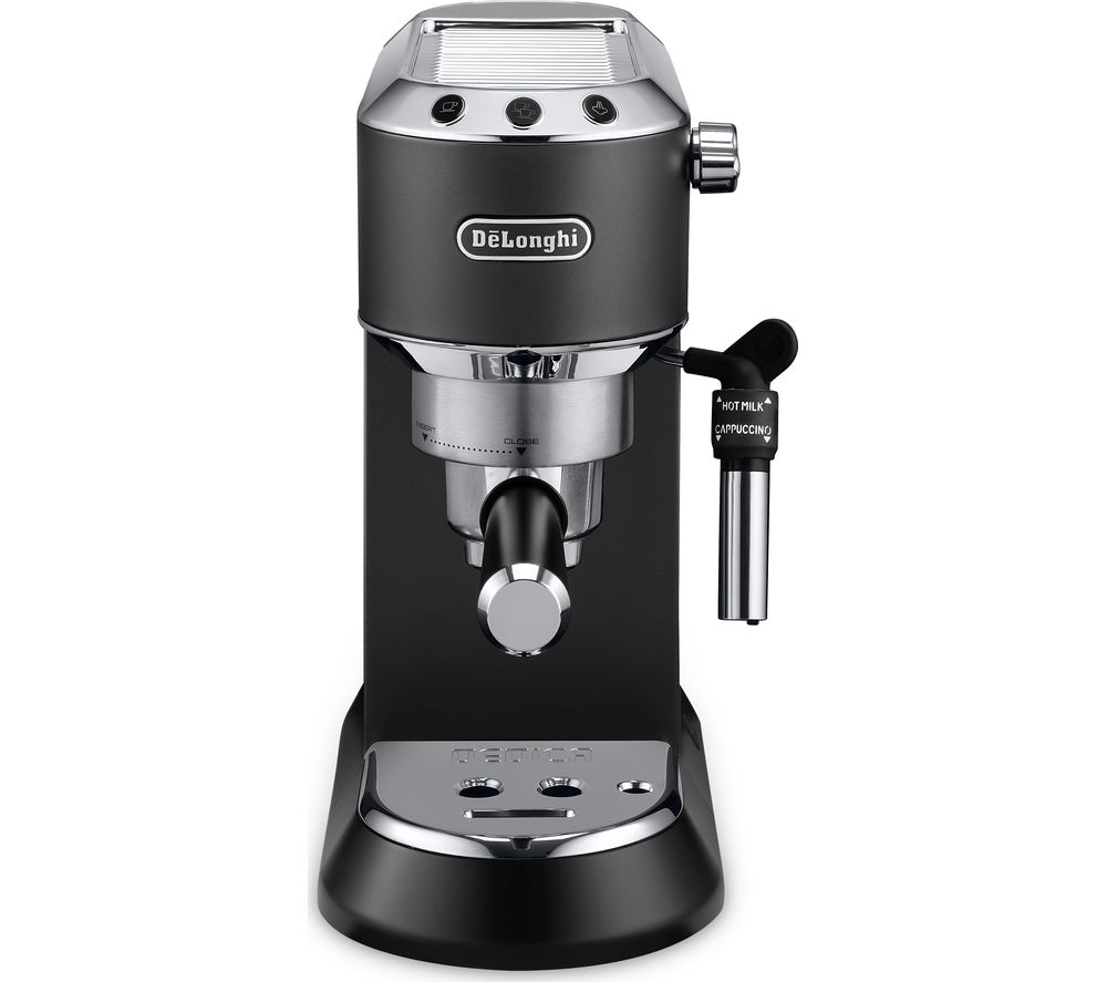 DeLonghi Dedica EC685BK Coffee Machine - Black, Black