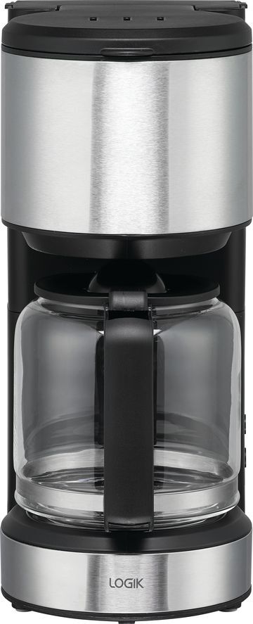 LOGIK L10DCS19 Filter Coffee Machine - Black, Black