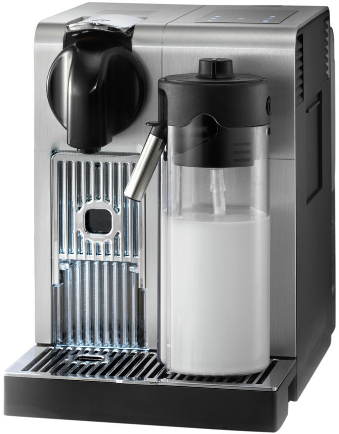 Nespresso by De'Longhi Lattissima Pro EN750MB Coffee Machine - Silver &amp; Black, Silver