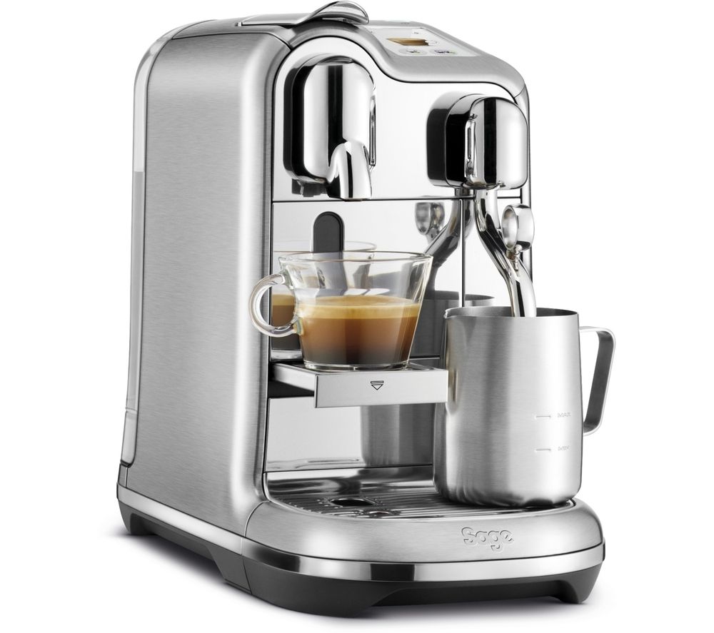 Nespresso by Sage Creatista Pro SNE900BSS Coffee Machine - Silver, Silver