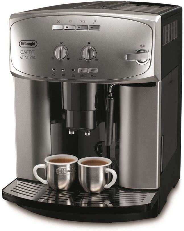 DeLonghi Caffe Venezia ESAM2200 Bean To Cup Coffee Machine - Silver &amp; Black, Silver