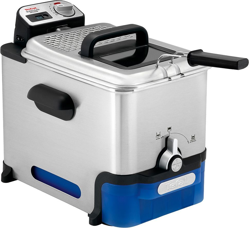 Tefal Oleoclean Pro FR804040 Deep Fryer - Stainless Steel