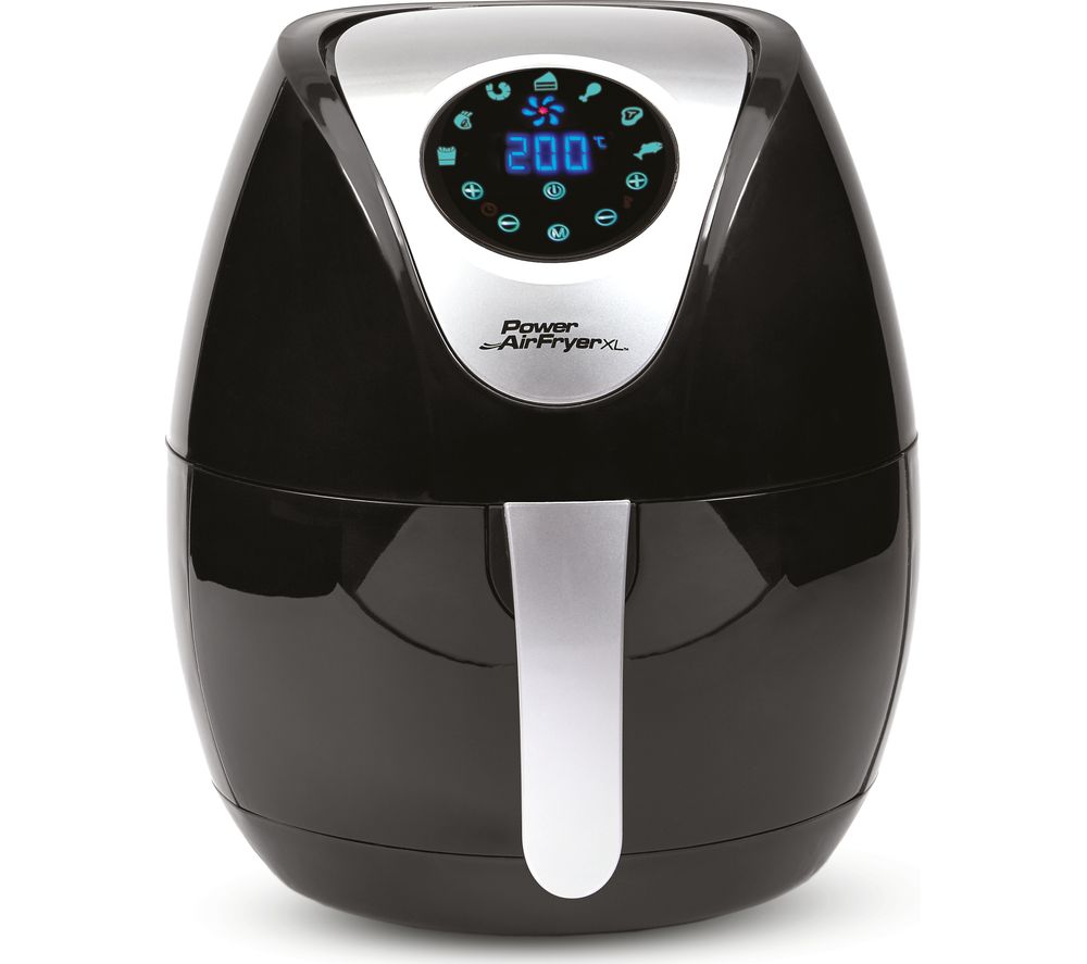 POWER AIRFRYER XL Health Fryer - 5 Litres, Black, Black