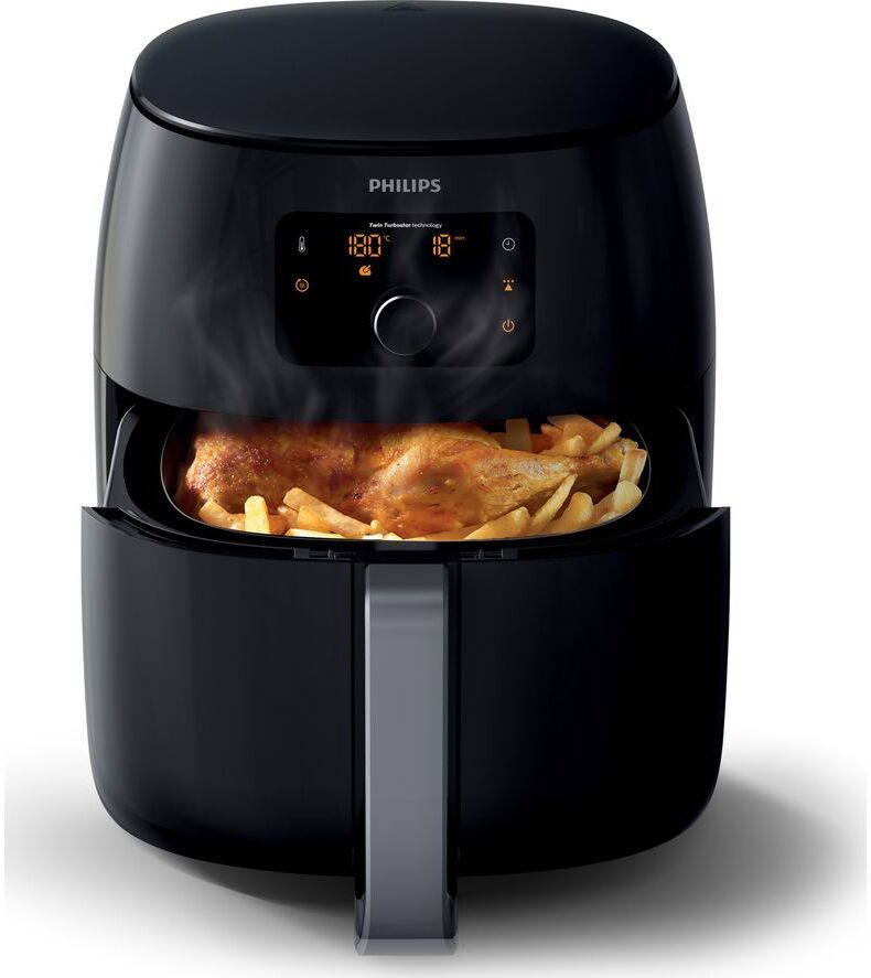 Philips Viva Collection XXL HD9650/99 Air Fryer - Black, Black