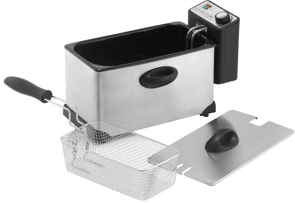 LOGIK L30PFS12 Professional Deep Fryer - Stainless steel