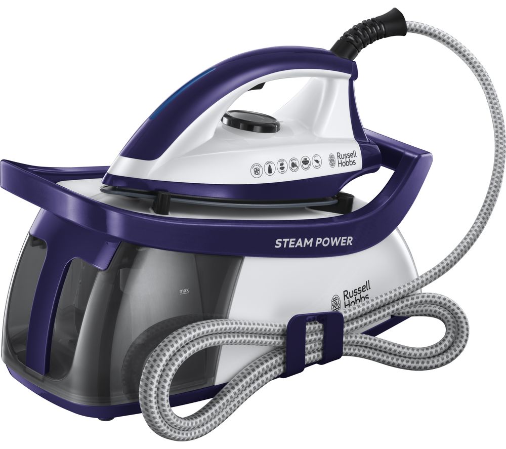 Russell Hobbs Series 3 Steam Power 100 Steam Generator Iron - Purple, Purple