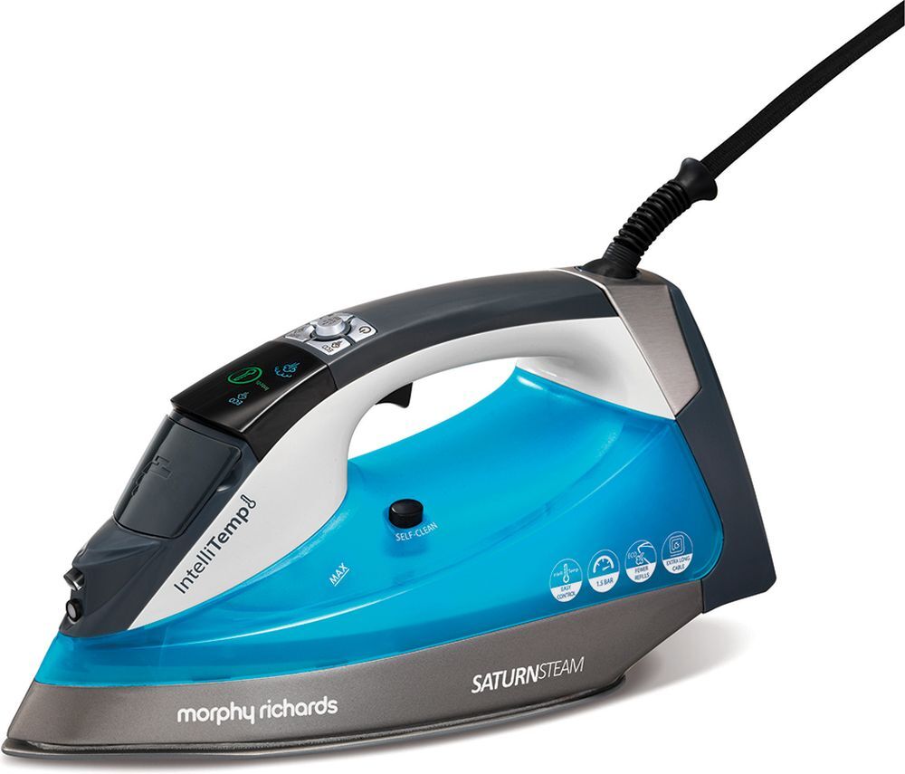 MORPHY RICHARDS Saturn Intellitemp 305003 Steam Iron - Blue, Blue