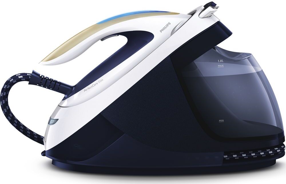 Philips PerfectCare Elite GC9630/20 Steam Generator Iron - Navy &amp; White, Navy