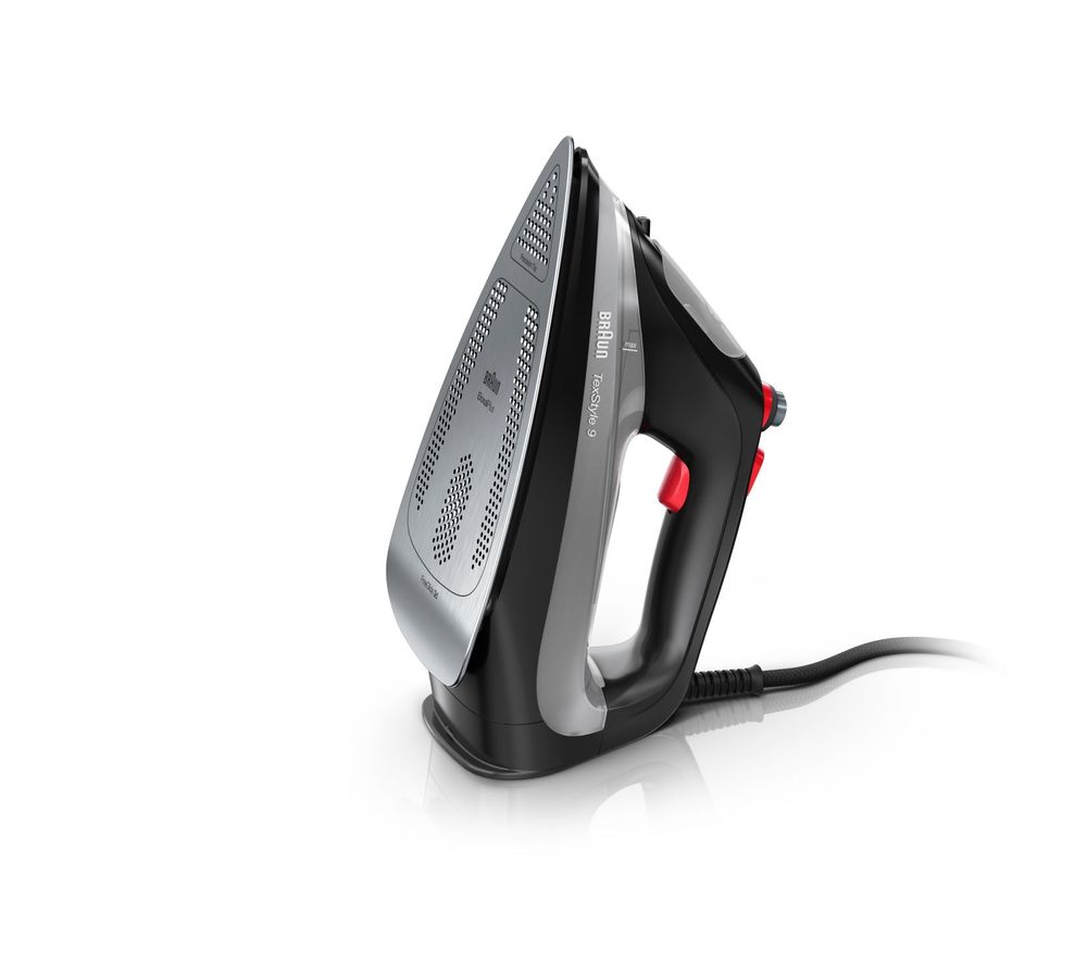 Braun TexStyle 9 Iron SI9281 Steam Iron - Black, Braun