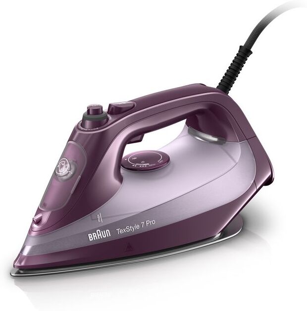 Braun TexStyle 7 SI7181VI Steam Iron - Purple, Braun