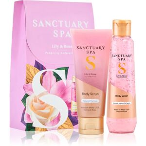 Sanctuary Spa Lily & Rose Pampering Bodycare Gift Set for the body Sanctuary Spa Lily & Rose Pampering Bodycare Gift Set for the body