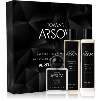 Tomas Arsov Saffron Jasmine Amber Parfume Gift Set Gift Set unisex 3 pc Tomas Arsov Saffron Jasmine Amber Parfume Gift Set Gift Set unisex 3 pc