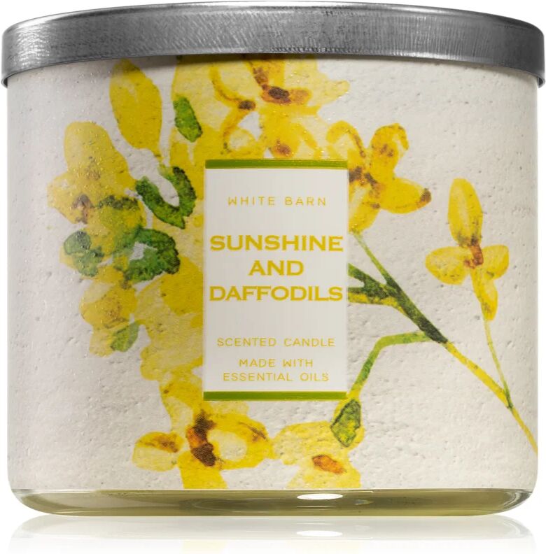 Bath & Body Works Sunshine and Daffodils scented candle