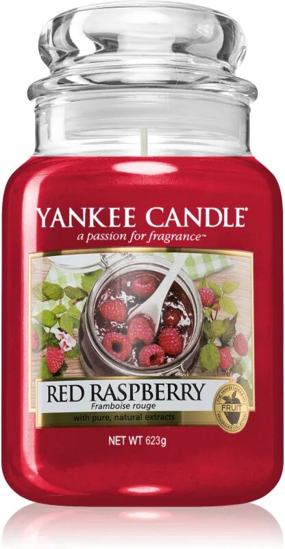 Yankee Candle Red Raspberry scented candle Classic Medium 623 g