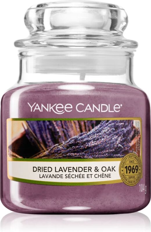 Yankee Candle Dried Lavender & Oak scented candle Classic Large 104 g