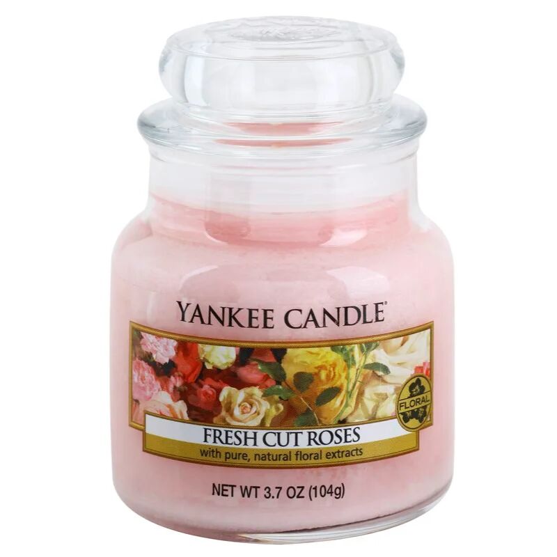 Yankee Candle Fresh Cut Roses scented candle Classic Mini 104 g