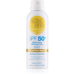 Bondi Sands SPF 50+ Everyday Mist Waterproof Spray for tanning SPF 50+ 160 g Bondi Sands SPF 50+ Everyday Mist Waterproof Spray for tanning SPF 50+ 160 g