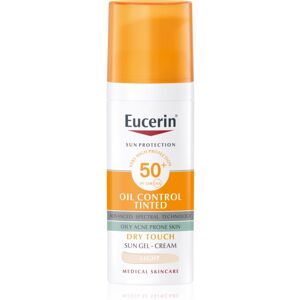 Eucerin Sun Oil Control Tinted Sun Gel Cream SPF 50+ shade Light 50 ml Eucerin Sun Oil Control Tinted Sun Gel Cream SPF 50+ shade Light 50 ml