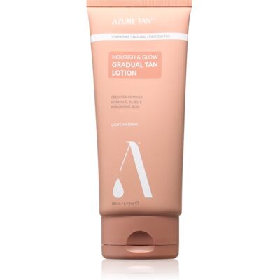Azure Tan Nourish & Glow Light/Medium Self-tanning Cream - Self-tanning Cream Azure Tan Nourish & Glow Light/Medium Self-tanning Cream - Self-tanning Cream