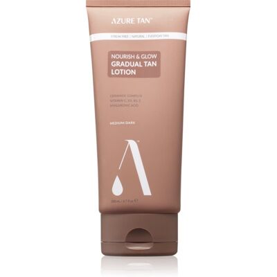 Azure Tan Nourish & Glow Self-tanning Cream - Medium/Dark Azure Tan Nourish & Glow Self-tanning Cream - Medium/Dark