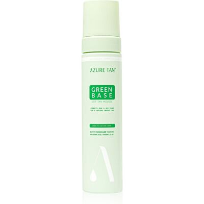 Azure Tan Green Base Self-tanning Mousse - Self-tanning product for women Azure Tan Green Base Self-tanning Mousse - Self-tanning product for women