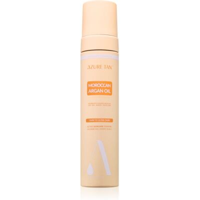 Azure Tan Maroccan Argan Oil - Dark To Ultra Dark - 200 ml - Self-tanning mousse Azure Tan Maroccan Argan Oil - Dark To Ultra Dark - 200 ml - Self-tanning mousse