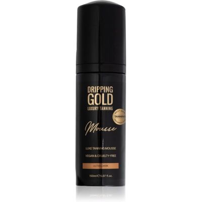 Dripping Gold Luxury Tanning Mousse Self-Tanning Mousse shade Ultra Dark 150 ml Dripping Gold Luxury Tanning Mousse Self-Tanning Mousse shade Ultra Dark 150 ml