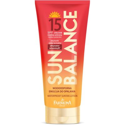 Farmona Sun Balance SPF 15 Waterproof Sun Milk Farmona Sun Balance SPF 15 Waterproof Sun Milk
