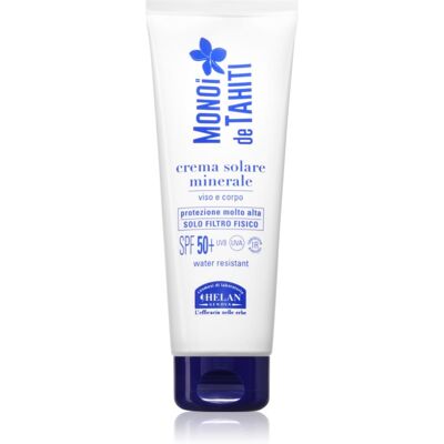 Helan MONOÏ de TAHITI Mineral Sun Cream SPF50+ Sunscreen Cream for face and body 125 ml Helan MONOÏ de TAHITI Mineral Sun Cream SPF50+ Sunscreen Cream for face and body 125 ml