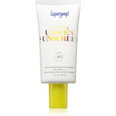 Supergoop! Mineral Unseen Sunscreen Mineral Sun Cream SPF 40 50 ml Supergoop! Mineral Unseen Sunscreen Mineral Sun Cream SPF 40 50 ml