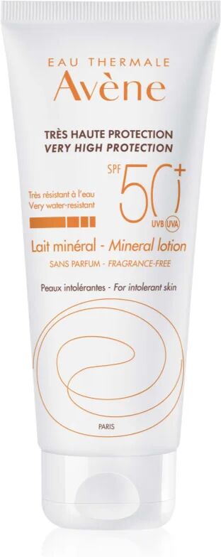 Avène Sun Minéral Protective Lotion Free of Chemical Filters and Fragrance SPF 50+ 100 ml