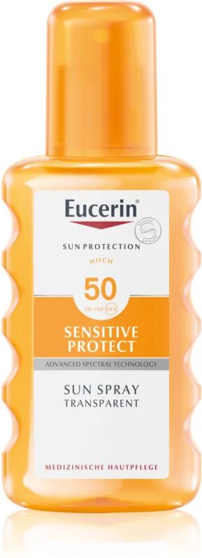 Eucerin Sun Sensitive Protect Protective Sunscreen Spray SPF 50 200 ml