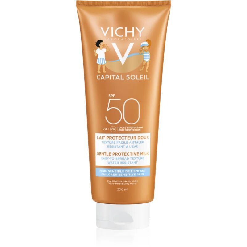 Vichy Capital Soleil Gentle Milk Protective Face and Body Lotion for Kids SPF 50 300 ml