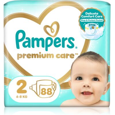 PAMPERS Size 2 Diapers - Sensitive Skin - 88 pcs - 4-8 kg PAMPERS Size 2 Diapers - Sensitive Skin - 88 pcs - 4-8 kg