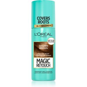 L'Oréal Paris Magic Retouch Instant Root Concealer Spray Golden Brown - Hair Color L'Oréal Paris Magic Retouch Instant Root Concealer Spray Golden Brown - Hair Color