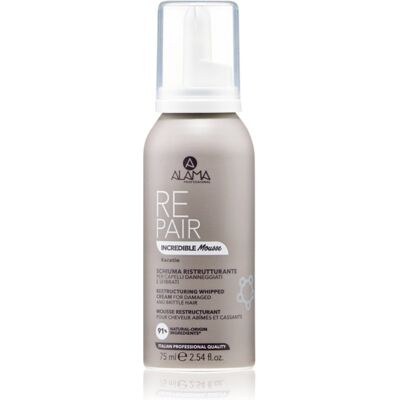 Alama Professional Repair Incredible Mousse Foam for the treatment of damaged hair 75 ml Alama Professional Repair Incredible Mousse Foam for the treatment of damaged hair 75 ml