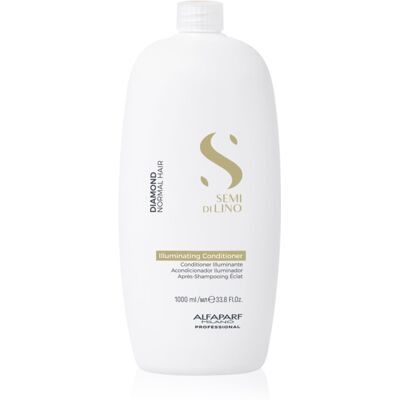 Alfaparf Milano Semi di Lino Diamond Illuminating Brightening Conditioner for Glossy Hair that's Easy to Comb 1000 ml Alfaparf Milano Semi di Lino Diamond Illuminating Brightening Conditioner for Glossy Hair that's Easy to Comb 1000 ml