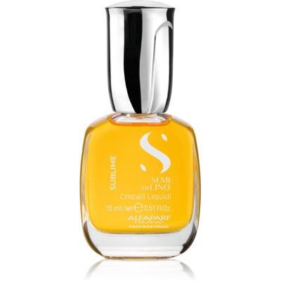 Alfaparf Milano Semi di Lino Sublime Cristalli Moisturizing Oil for shiny and soft hair White Box 15 ml Alfaparf Milano Semi di Lino Sublime Cristalli Moisturizing Oil for shiny and soft hair White Box 15 ml
