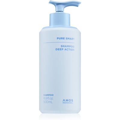AMOS PROFESSIONAL Pure Smart Shampoo Deep Action Deep Cleanse Clarifying Shampoo for dandruff 500 ml AMOS PROFESSIONAL Pure Smart Shampoo Deep Action Deep Cleanse Clarifying Shampoo for dandruff 500 ml