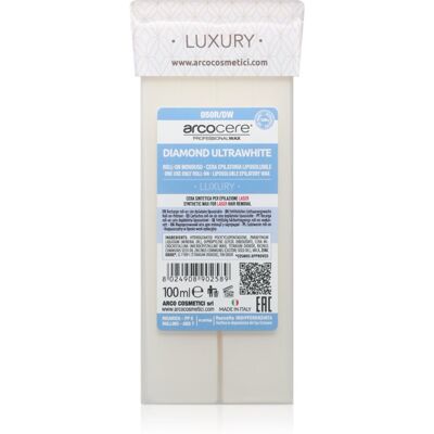 Arcocere Luxury Diamond Ultrawhite Hair Removal Wax roll-on 100 ml Arcocere Luxury Diamond Ultrawhite Hair Removal Wax roll-on 100 ml
